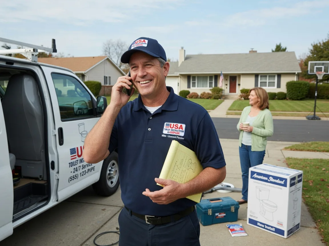 Toilet Installation Welda, KS FAQs